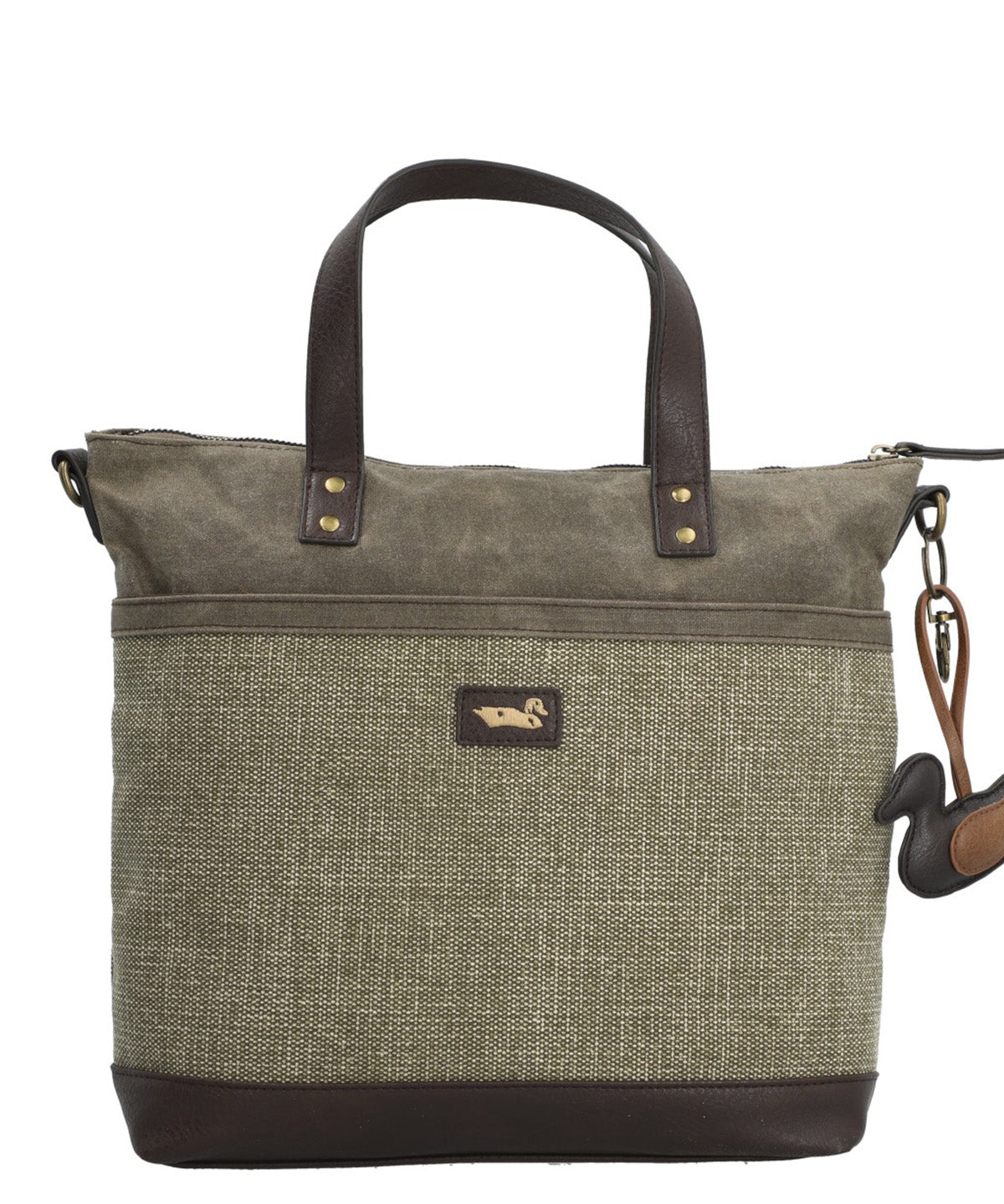 Cartera Textil Mujer Qori Tote Taupe Rockford