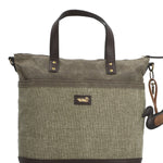 Cartera Textil Mujer Qori Tote Taupe Rockford