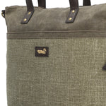 Cartera Textil Mujer Qori Tote Taupe Rockford