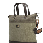 Cartera Textil Mujer Qori Tote Taupe Rockford