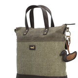 Cartera Textil Mujer Qori Tote Taupe Rockford