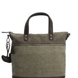Cartera Textil Mujer Qori Tote Taupe Rockford