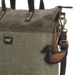 Cartera Textil Mujer Qori Tote Taupe Rockford