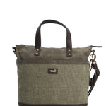 Cartera Textil Mujer Qori Tote Taupe Rockford
