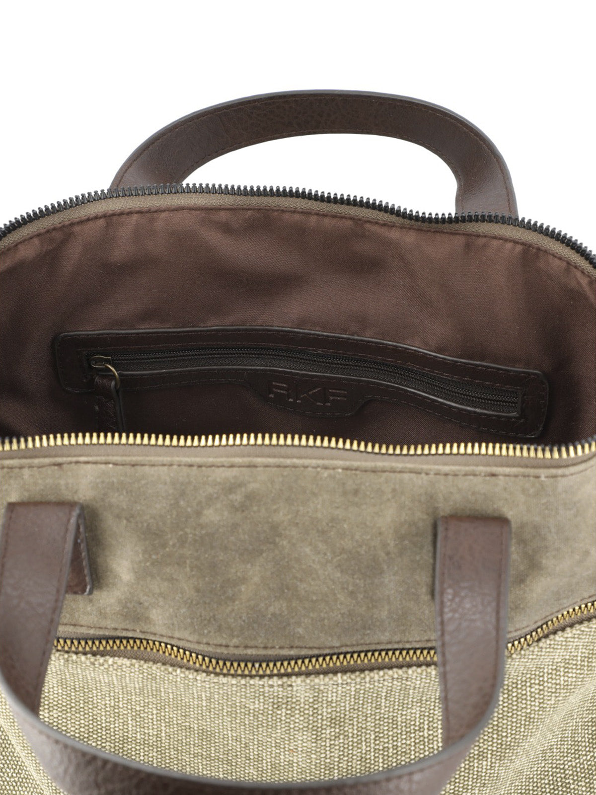 Cartera Textil Mujer Qori Tote Taupe Rockford