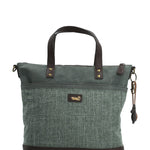 Cartera Textil Mujer Qori Tote Verde Rockford