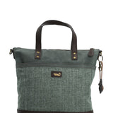 Cartera Textil Mujer Qori Tote Verde Rockford