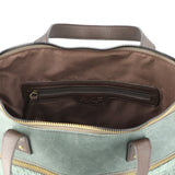 Cartera Textil Mujer Qori Tote Verde Rockford