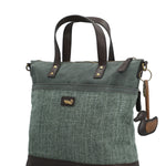 Cartera Textil Mujer Qori Tote Verde Rockford