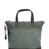Cartera Textil Mujer Qori Tote Verde Rockford