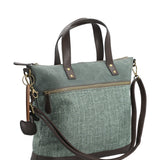 Cartera Textil Mujer Qori Tote Verde Rockford