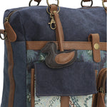 Cartera Textil Mujer Atzi Bag Azul Rockford