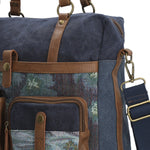 Cartera Textil Mujer Atzi Bag Azul Rockford