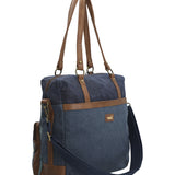 Cartera Textil Mujer Atzi Bag Azul Rockford