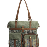 Cartera Textil Mujer Atzi Bag Verde Rockford