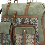 Cartera Textil Mujer Atzi Bag Verde Rockford