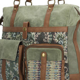 Cartera Textil Mujer Atzi Bag Verde Rockford