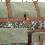 Cartera Textil Mujer Atzi Bag Verde Rockford