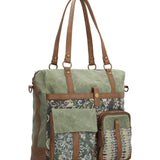 Cartera Textil Mujer Atzi Bag Verde Rockford
