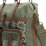 Cartera Textil Mujer Atzi Bag Verde Rockford