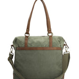 Cartera Textil Mujer Atzi Bag Verde Rockford