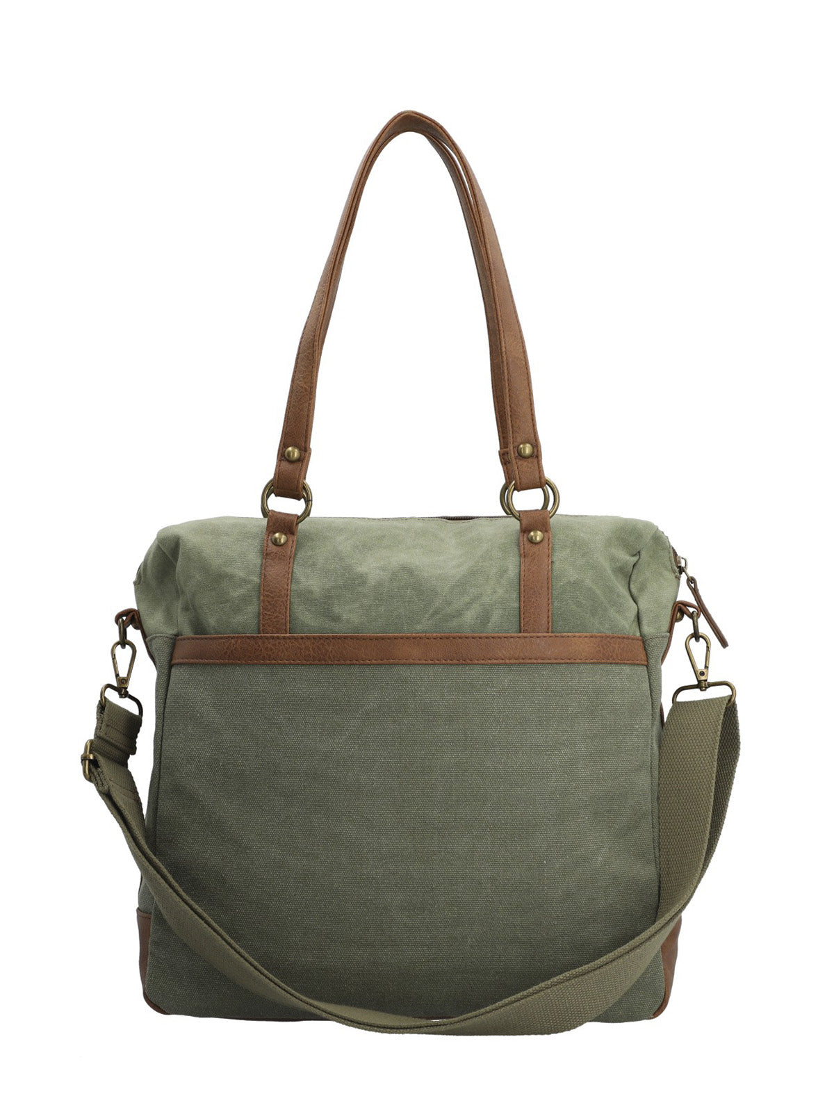 Cartera Textil Mujer Atzi Bag Verde Rockford