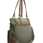 Cartera Textil Mujer Atzi Bag Verde Rockford