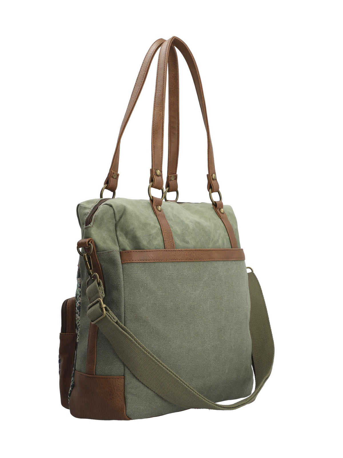 Cartera Textil Mujer Atzi Bag Verde Rockford