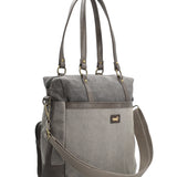 Cartera Textil Mujer Atzi Bag Gris Rockford