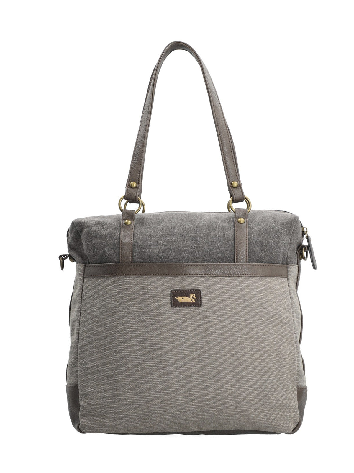 Cartera Textil Mujer Atzi Bag Gris Rockford