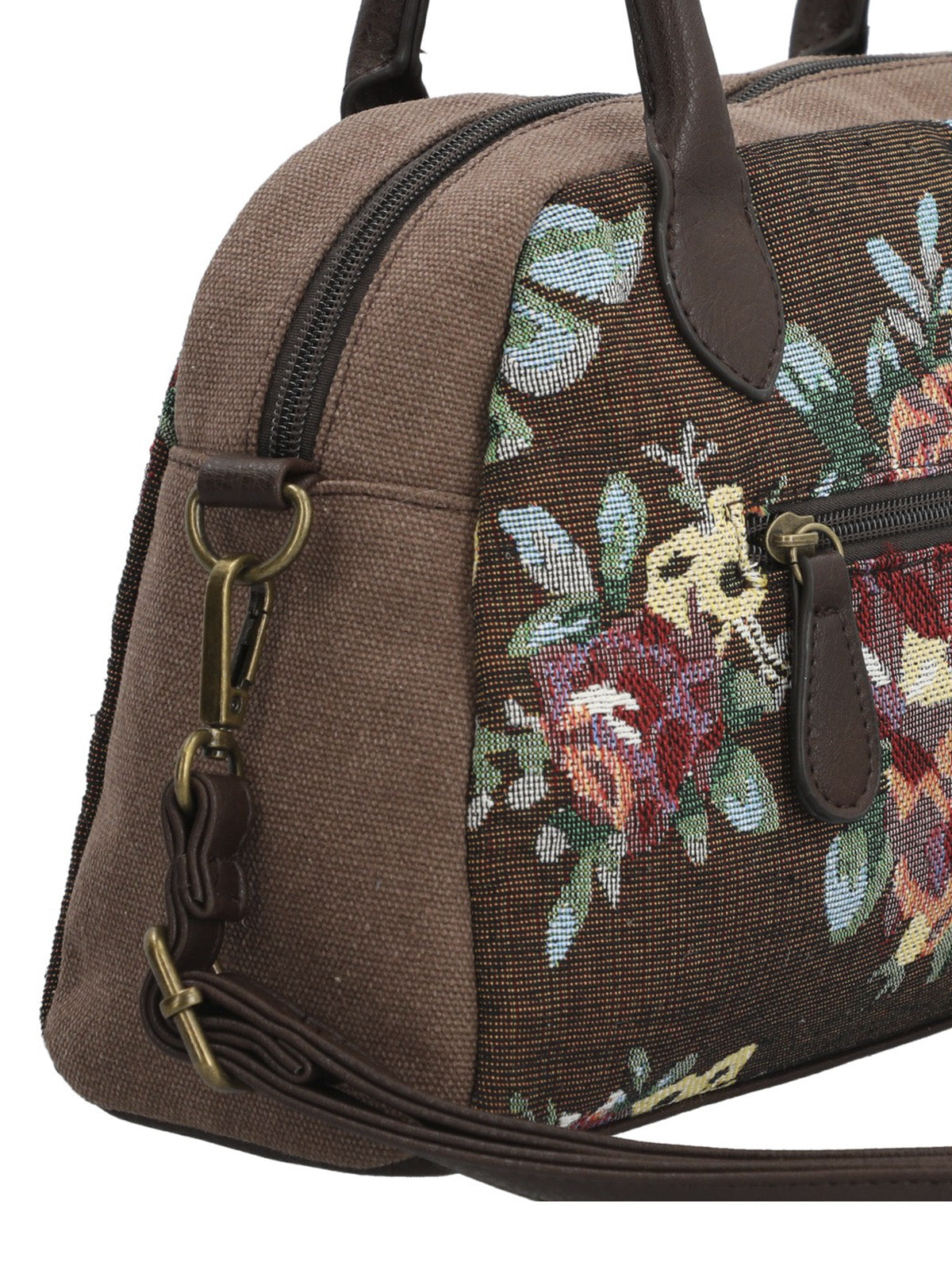 Cartera Textil Mujer Sanse Bag Chocolate Rockford