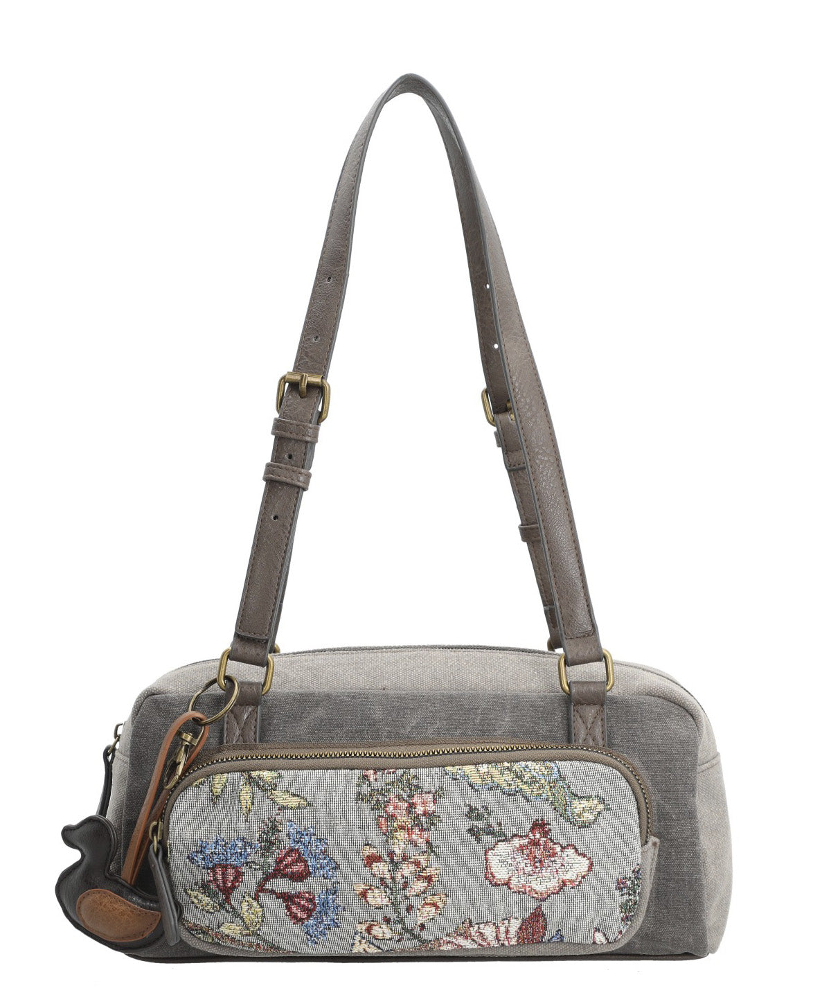 Mochila Textil Mujer Munay Bag Gris Rockford