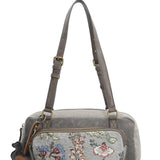 Mochila Textil Mujer Munay Bag Gris Rockford