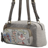 Mochila Textil Mujer Munay Bag Gris Rockford