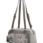 Mochila Textil Mujer Munay Bag Gris Rockford