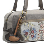 Mochila Textil Mujer Munay Bag Gris Rockford