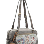 Mochila Textil Mujer Munay Bag Gris Rockford