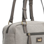 Mochila Textil Mujer Munay Bag Gris Rockford