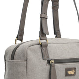 Mochila Textil Mujer Munay Bag Gris Rockford