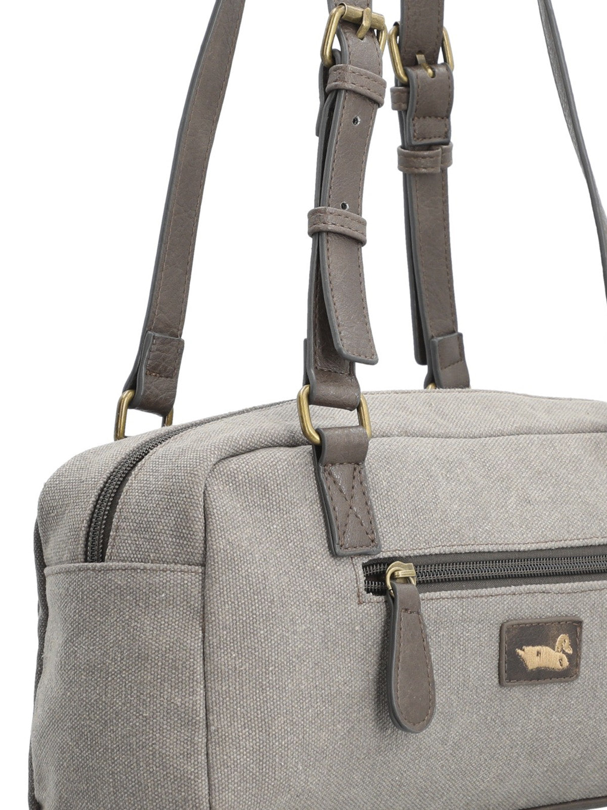 Mochila Textil Mujer Munay Bag Gris Rockford