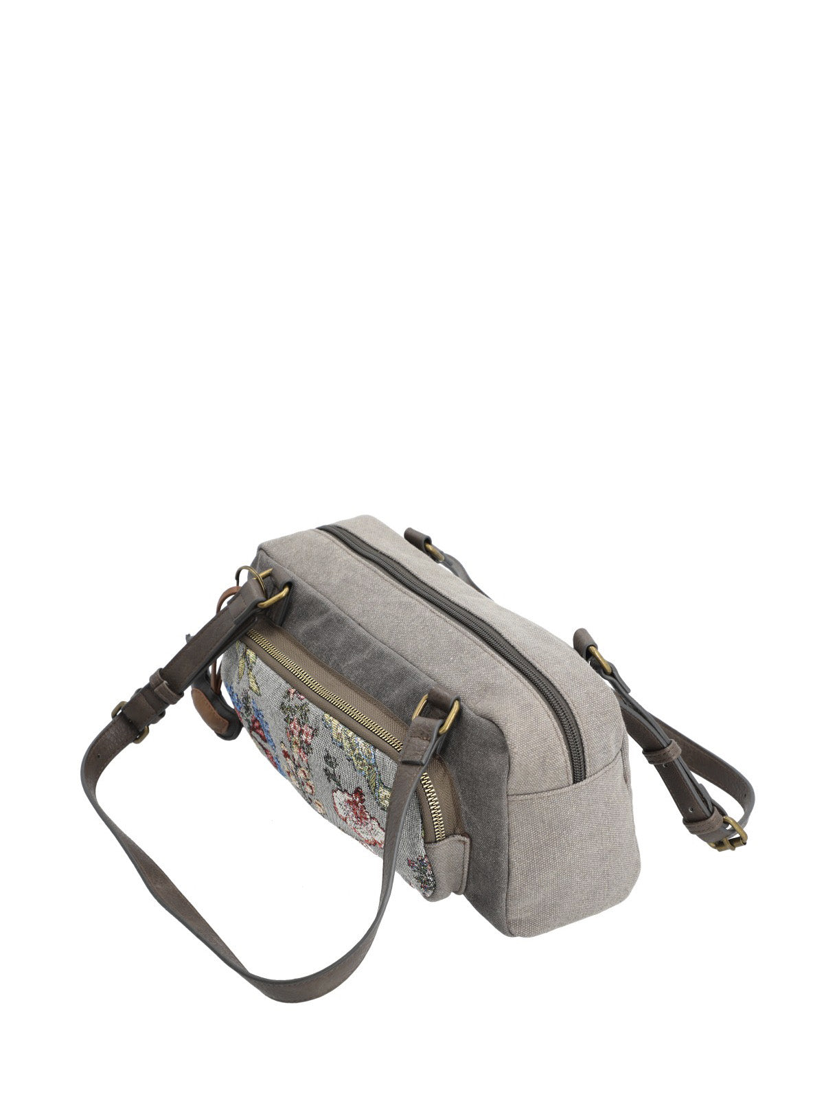 Mochila Textil Mujer Munay Bag Gris Rockford