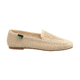 Mocasín Rafia Mujer Rita Crema Rockford