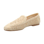 Mocasín Rafia Mujer Rita Crema Rockford