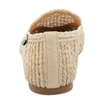 Mocasín Rafia Mujer Rita Crema Rockford