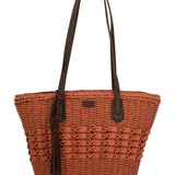 Cartera Papel Mujer Rkf Ivel Tote Naranjo Rockford