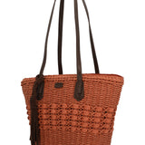 Cartera Papel Mujer Rkf Ivel Tote Naranjo Rockford