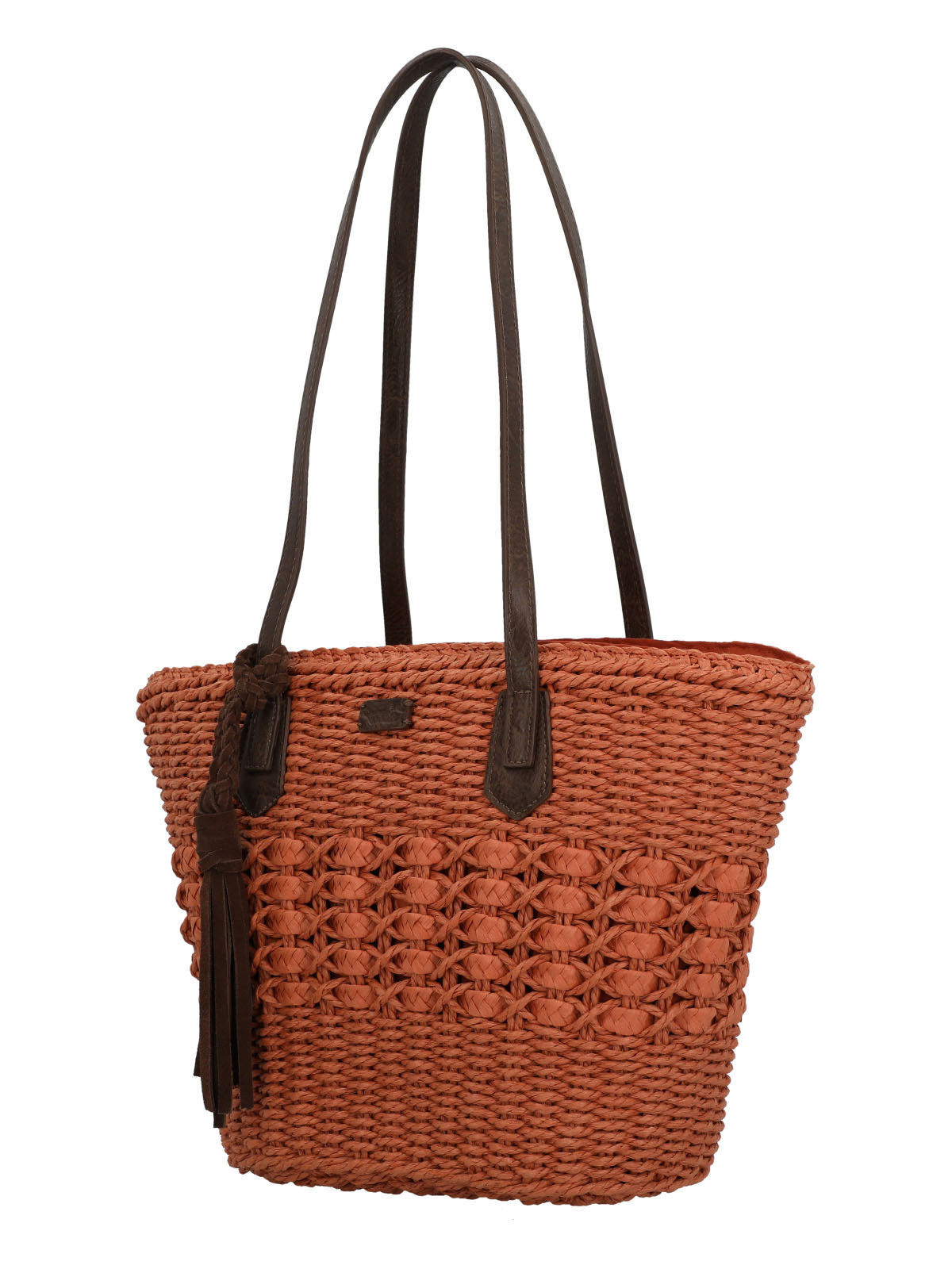 Cartera Papel Mujer Rkf Ivel Tote Naranjo Rockford