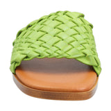 Sandalia Mujer Lusa Verde Rockford