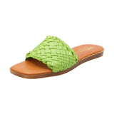 Sandalia Mujer Lusa Verde Rockford