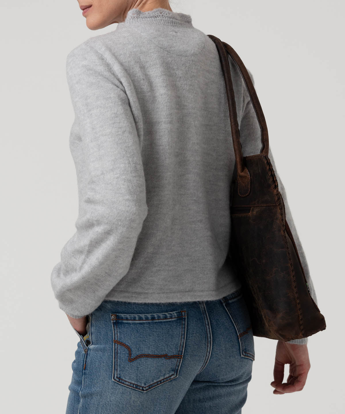 Sweater Poliamida Mujer Meadow Gris Rockford